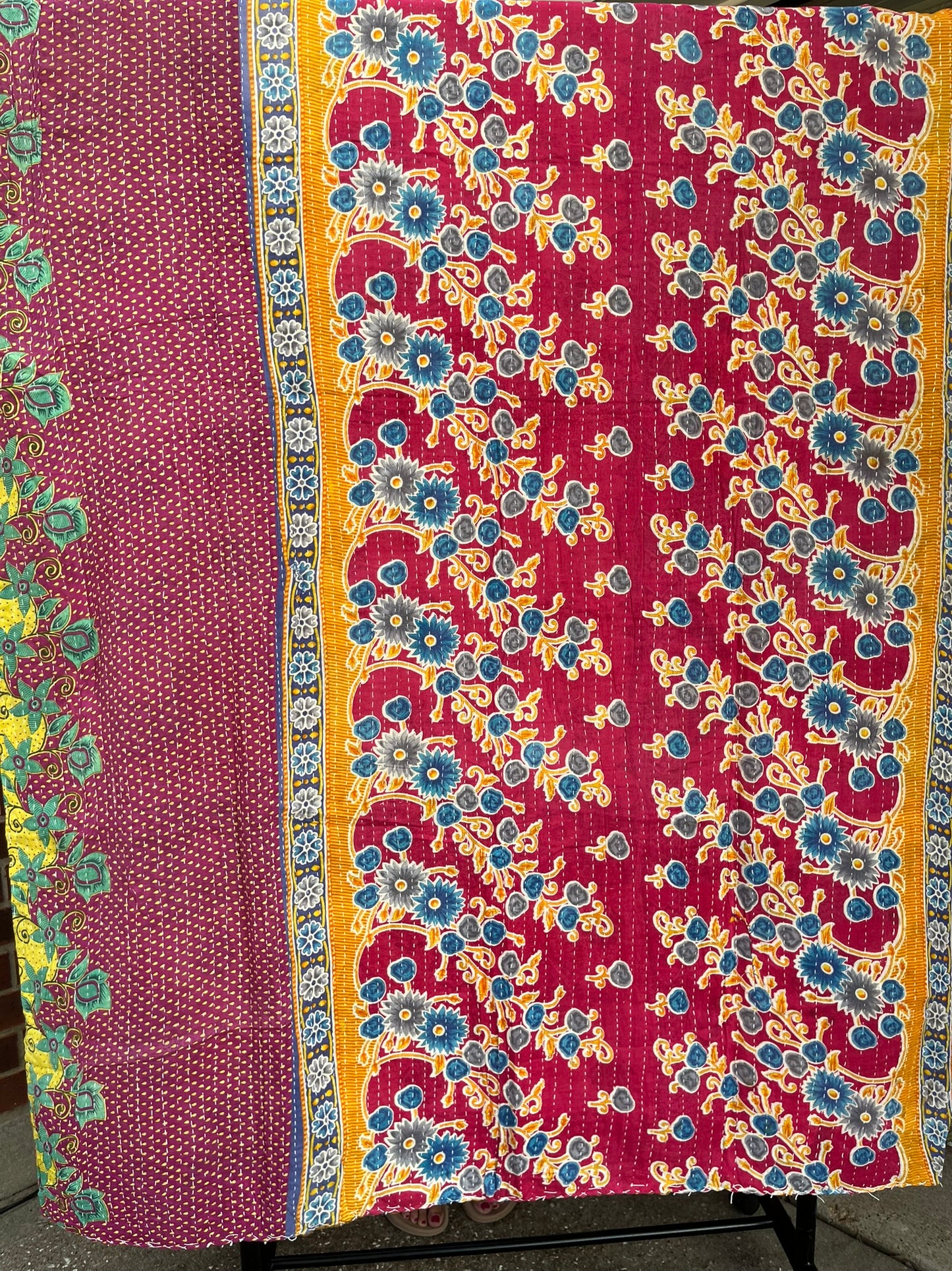 Kantha Quilt (QLT-0257)